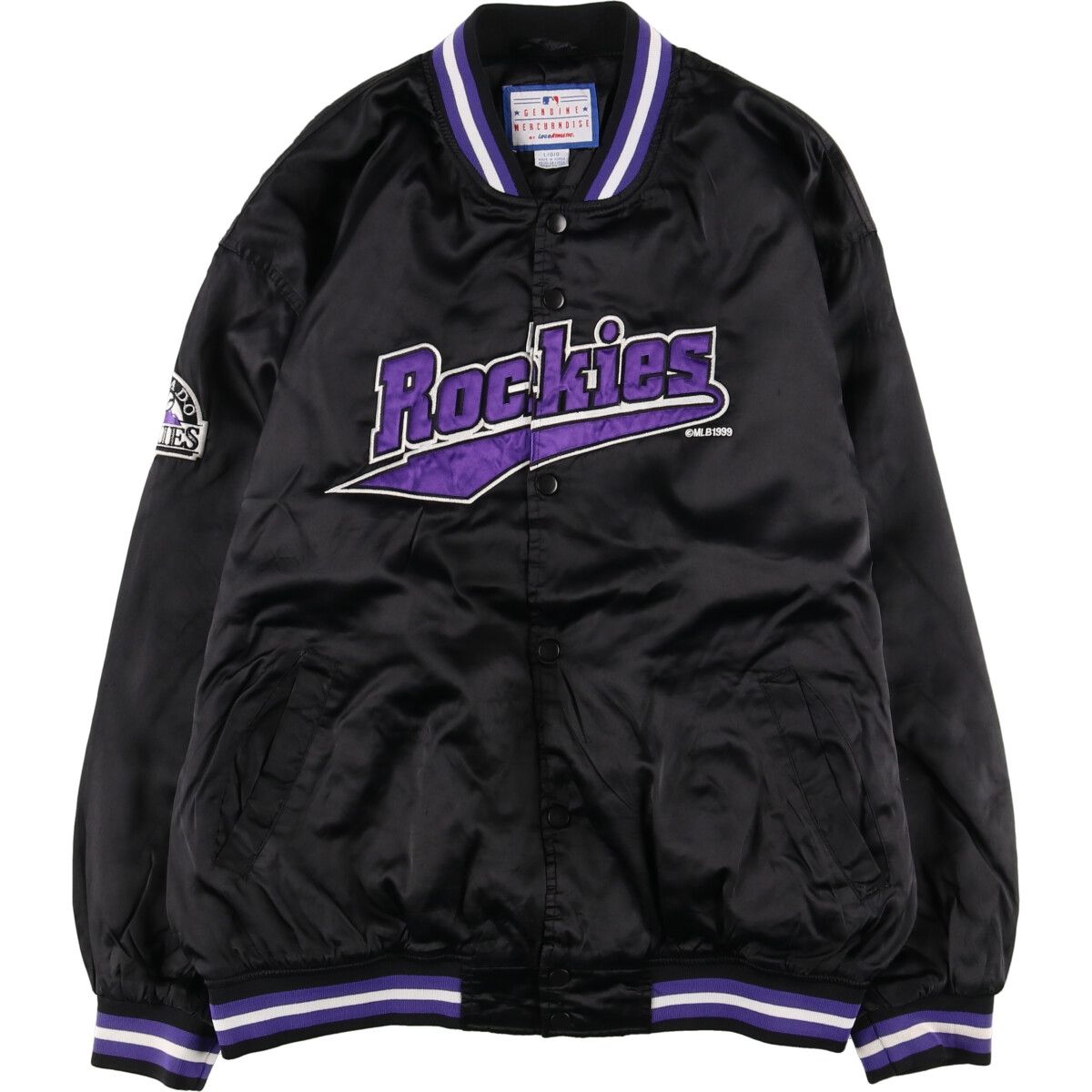 古着 90年代 LOGO ATHLETIC MLB COLORADO ROCKIES コロラドロッキーズ