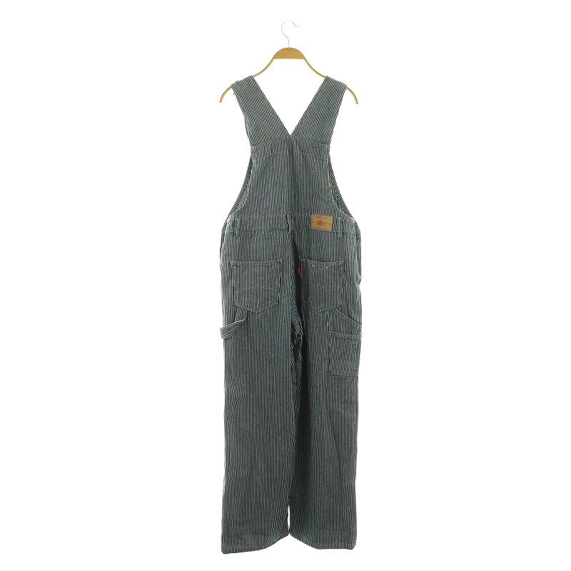 アングリッド UNGRID 23AW ルーズヒッコリーデニムサロペット