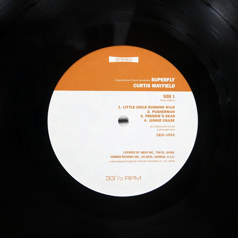 THE I SPY／MOVE ON UP LP レコード 送料込み Curtis Mayfield LP レコード THE I SPY／MOVE ON UP LP