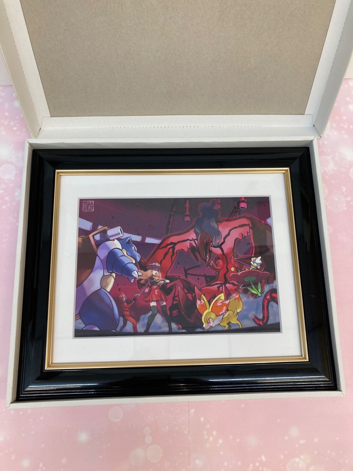 広店】ポケモンセンター コレクタブルアートPG 複製原画 秘密