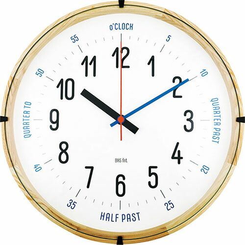 エルコミューン 掛け時計 BAUHAUS Fonts Wall Clock CarlMarx WCL006