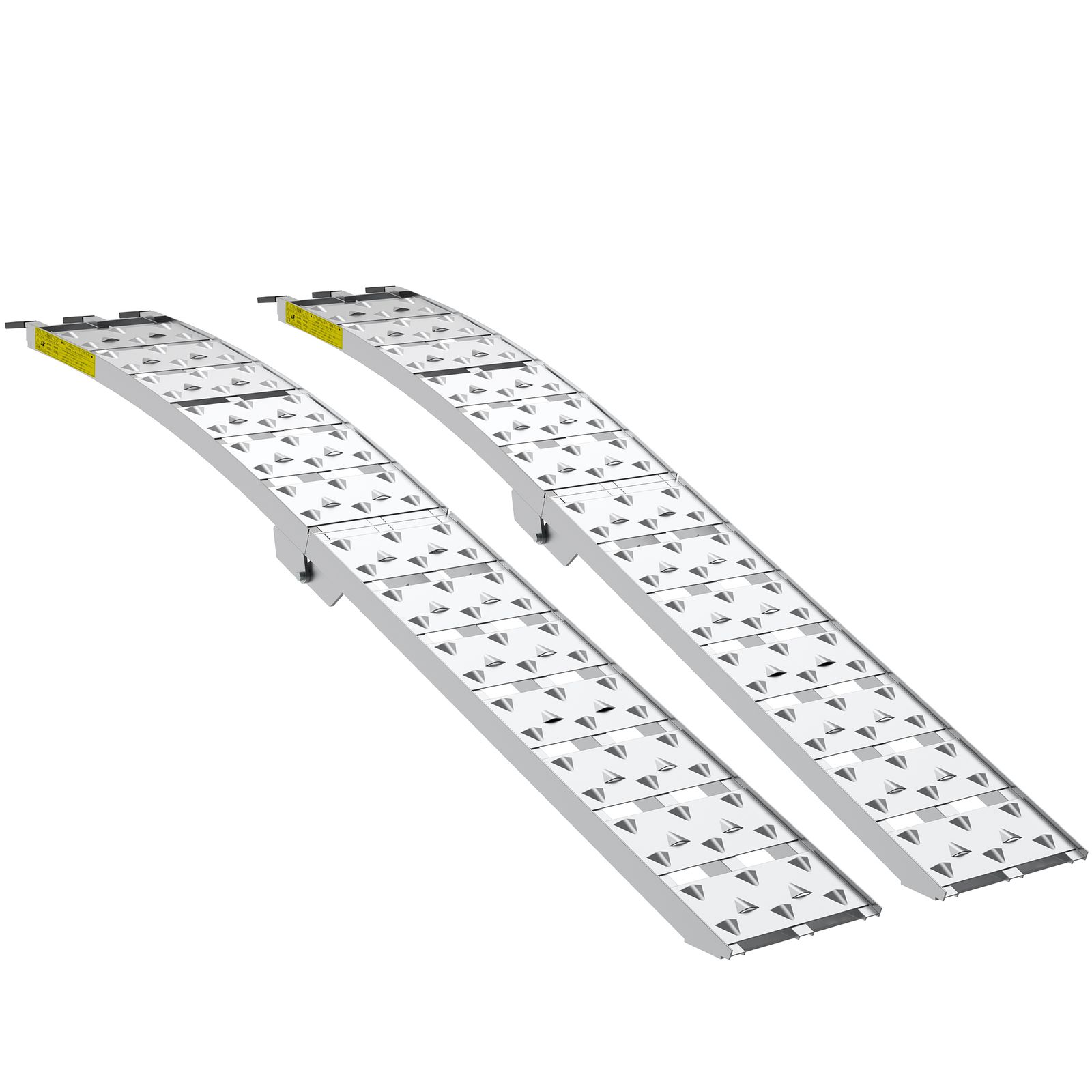 1 割 アルミブリッジ 自転車バイク農機具の運搬に アルミラダー 耐荷重680KG 2本セット ラダーレール