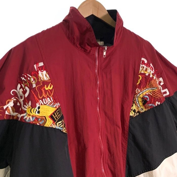 doublet ダブレット BREAK UP EMBROIDERY TRACK JACKET ナイロン