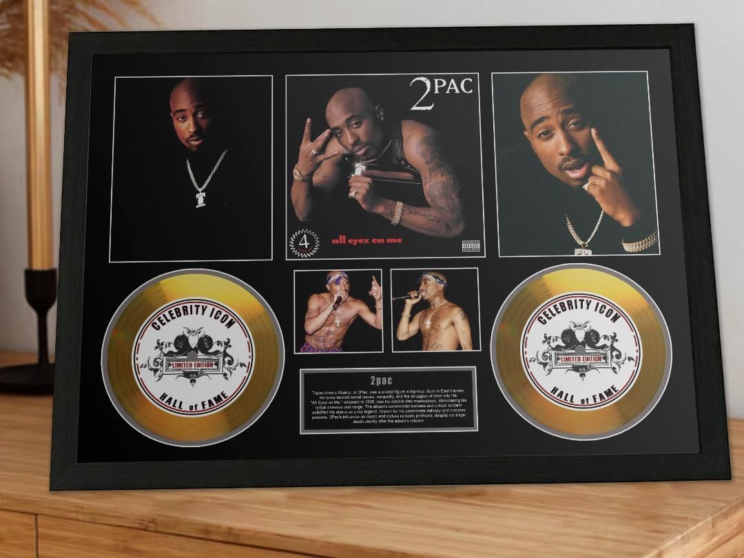 2pac | 2パック オール アイズ オン ミー フレーム 証明書付き1