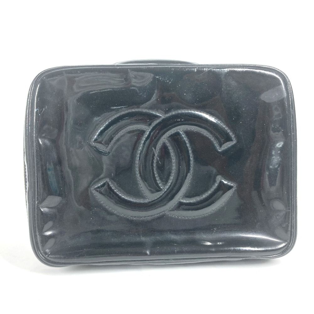 CHANEL シャネル　エナメルバニティバッグ CHANEL シャネル マトラッセ ハンドバッグ バニティバッグ 2WAY
