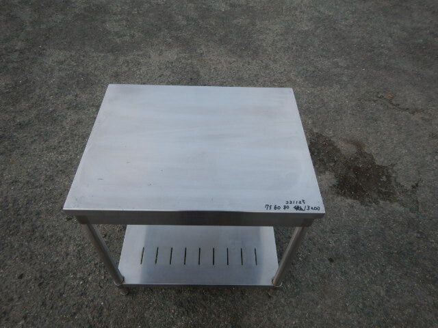 タニコー 業務用 ステンレス 作業台 W75 D60 H80cm 厨房 ショップ TX