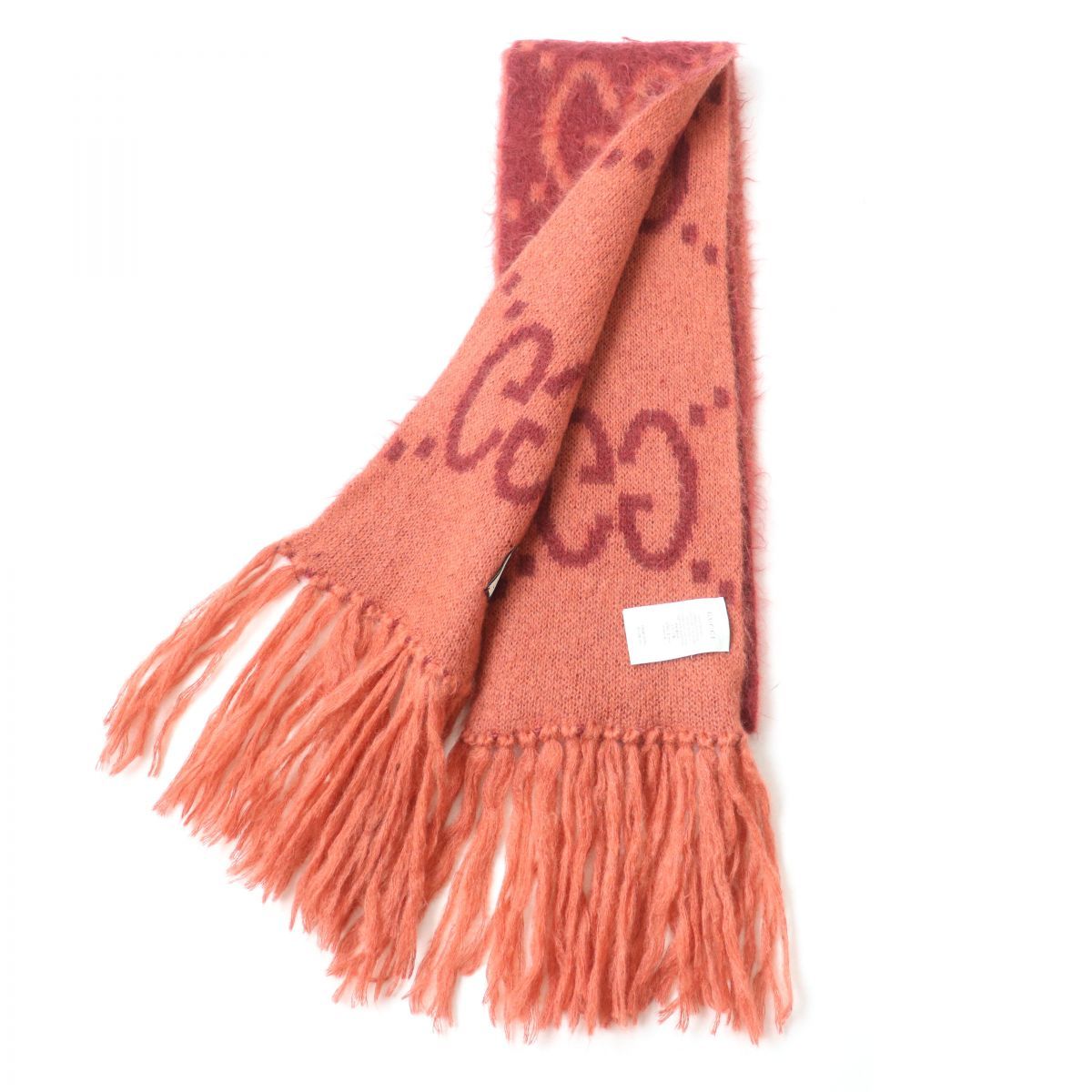 GUCCI モヘアロングマフラー GUCCI（グッチ） 全品500円OFFクーポン☆1/31まで☆ グッチ×アディダス