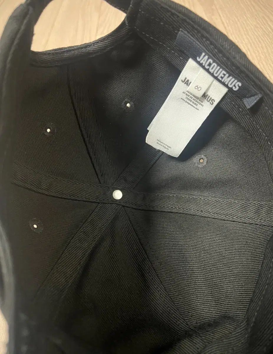 期間限定割引40%！ Jacquemus ジャックムス アーティチョーク ボールキャップ 帽子 ブラック 1 会議用 新品続々入荷中！