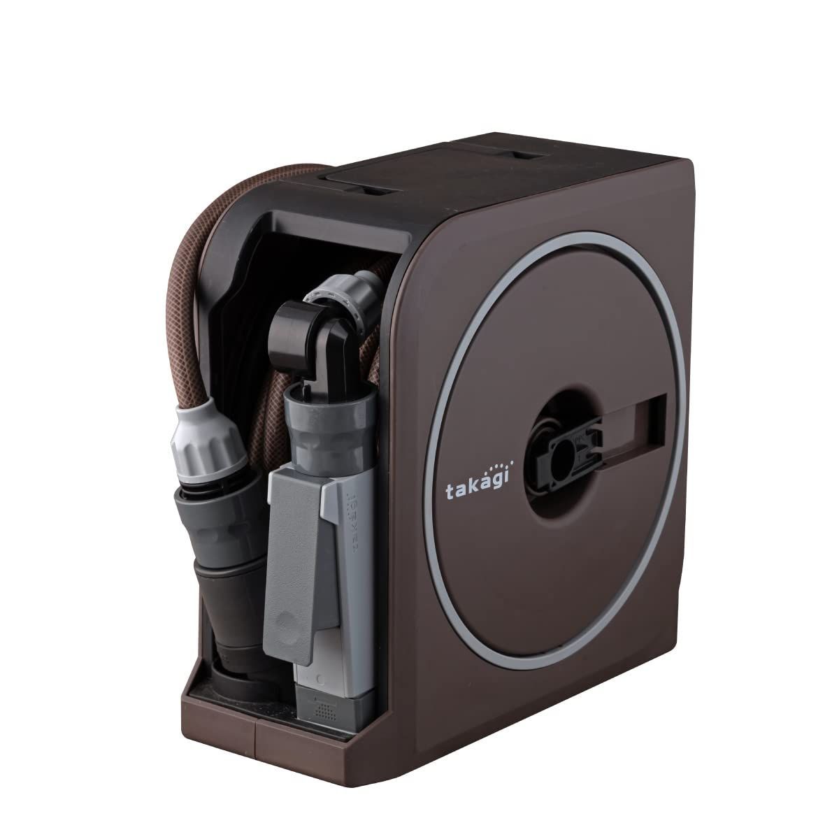 Size 10m_Style 単品_Color ブラウン タカギ takagi ホース ホースリール NANO NEXT 10m BR ブラウン おしゃれ RM1110BR