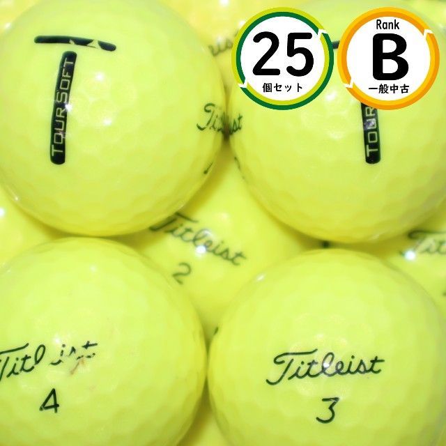 タイトリスト ツアーソフト イエロー Titleist タイトリスト TOUR SOFT YELLOW 24 ツアーソフト