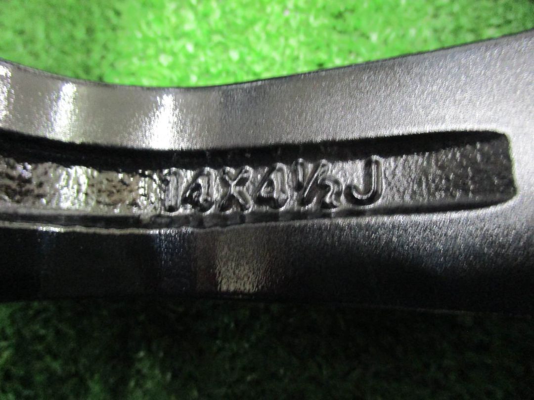 エステローザ 4.5J-14 4H100 43 N-BOX タント スペーシアなど ホイール 4 本 Y89 大和店 TRITUETUBI_COM