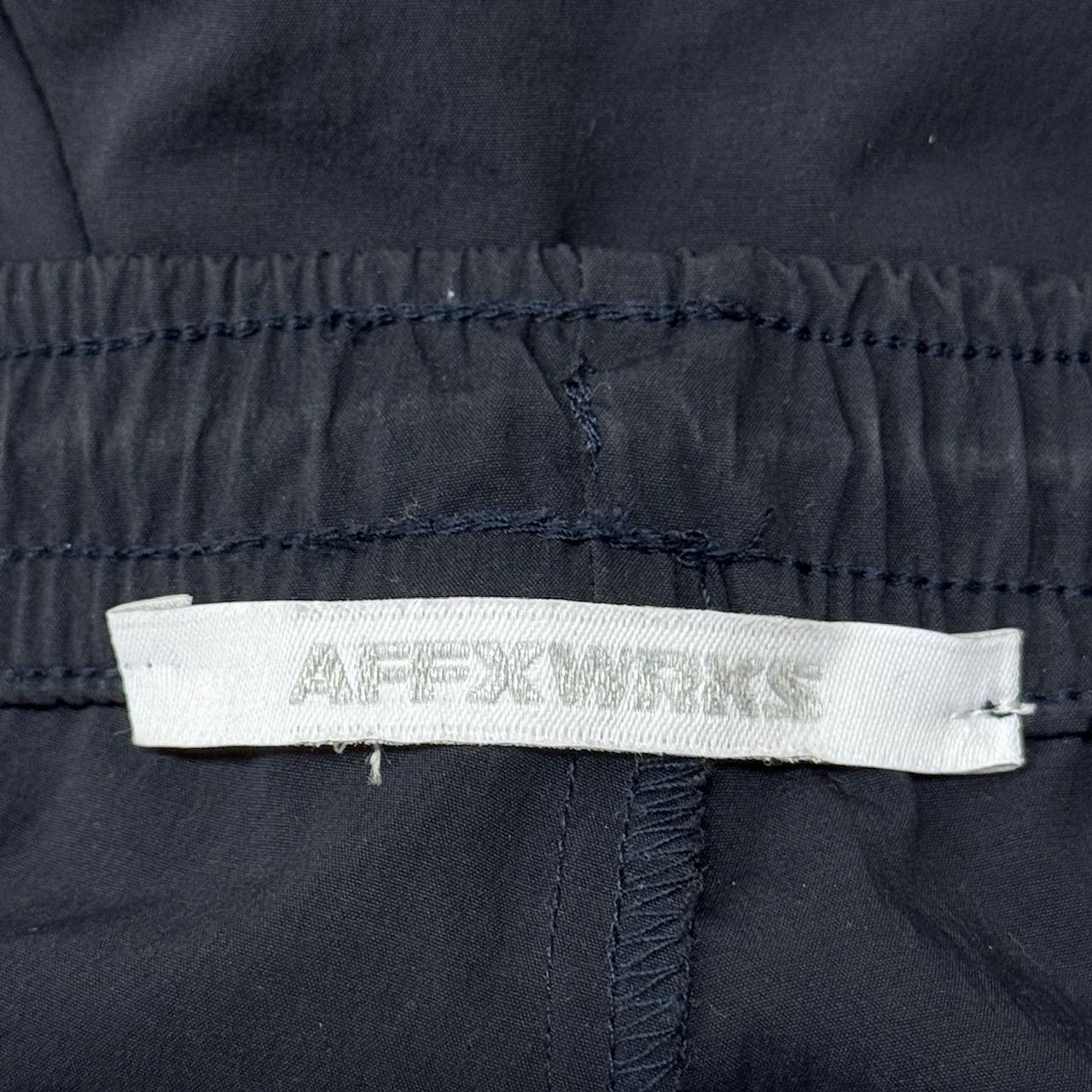参考上代38280円 AFFXWRKS 24AW S.B PANT サイドラインナイロン