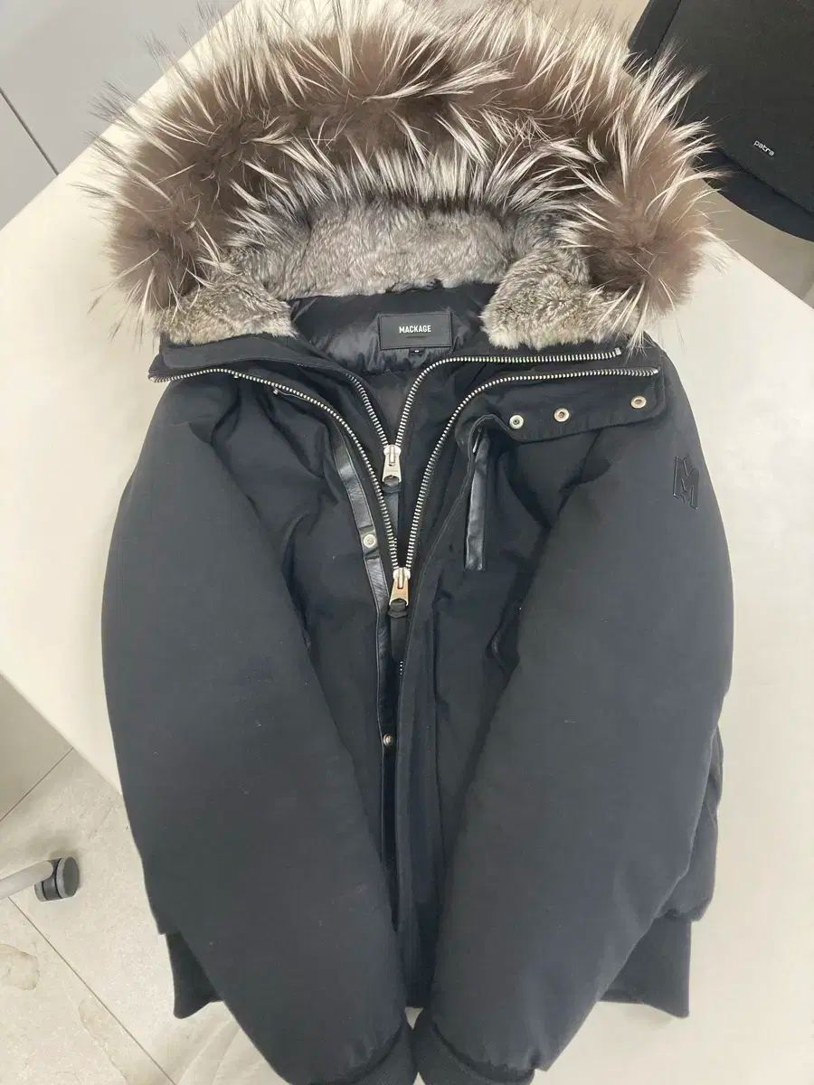 MACKAGE(マッカージュ) ディクソン シルバーファー 36