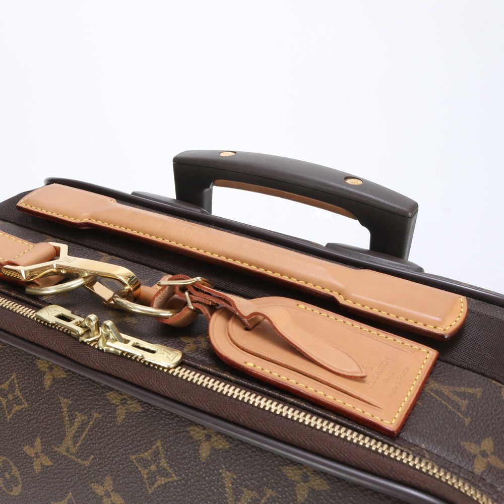 極美品 ルイヴィトン モノグラム ペガス 55 レザー スーツケース