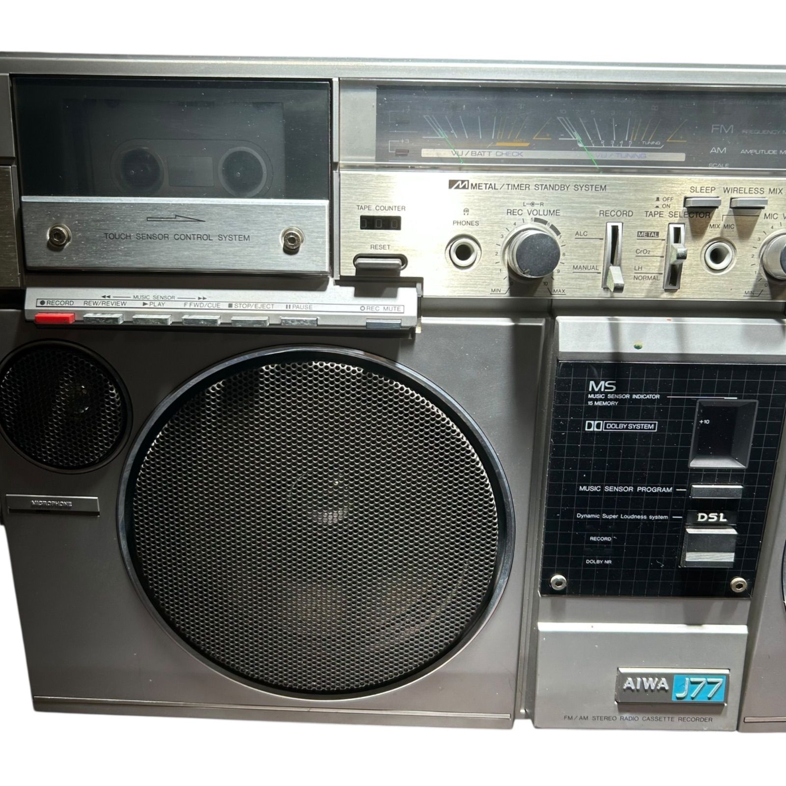 AIWA アイワ CS-J77 ラジカセ カセットレコーダー 【公式通販】