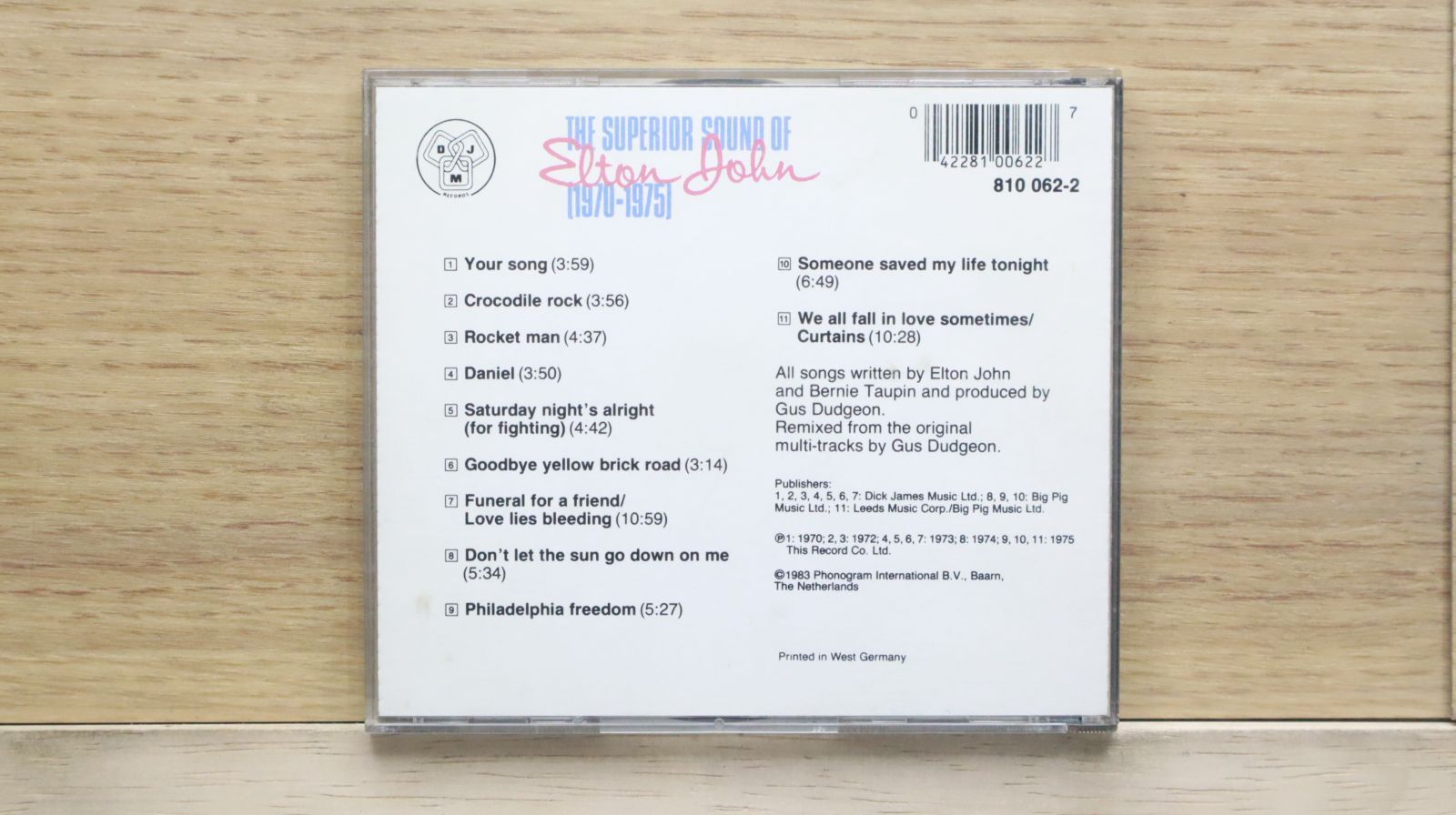 中古CD☆エルトン・ジョン/Elton John□ Superior sound of