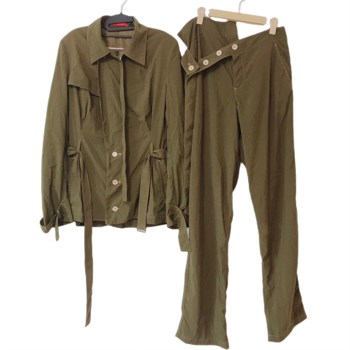 ヨウジヤマモト　ワイズ z1441【希少】y's ワイズ ヨウジヤマモト パンツセットアップ 長袖