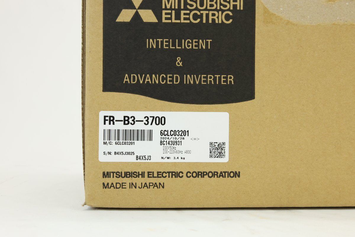  三菱電機 FR-B-3700 インバーター 200 V 3.7 kW 製 配送不可 併 C 1 B その他 内装