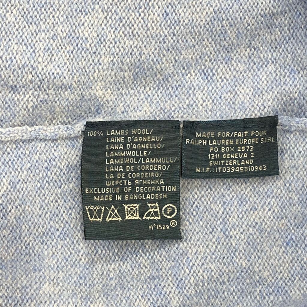 古着 大きいサイズ ポロラルフローレン 100%ラムウール 太畝 クルーネックニットセーター メンズ US-XLサイズ 無地 黒 ブラック系 hs-9065 XL★古着 ラルフローレン Ralph Lauren 長袖 ブランド ハーフジップ セーター メンズ 90年代 90s ワンポイントロゴ 大きいサイズ  ラムウール グレー 25oct28 中古 ニット トップス
