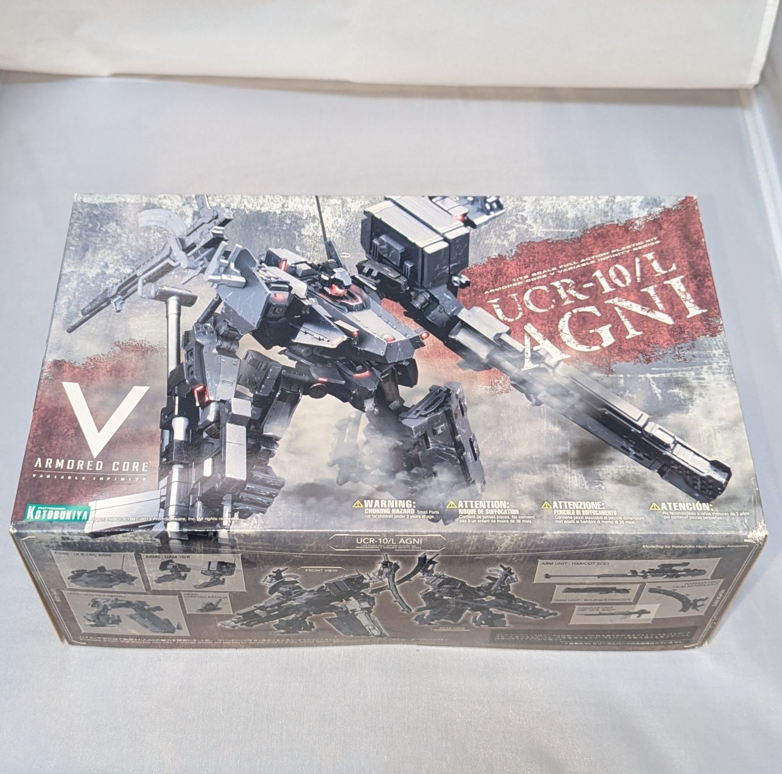 V.I.シリーズ アーマード コアV UCR-10|L AGNI アグニ プラスチックキット コトブキヤ
