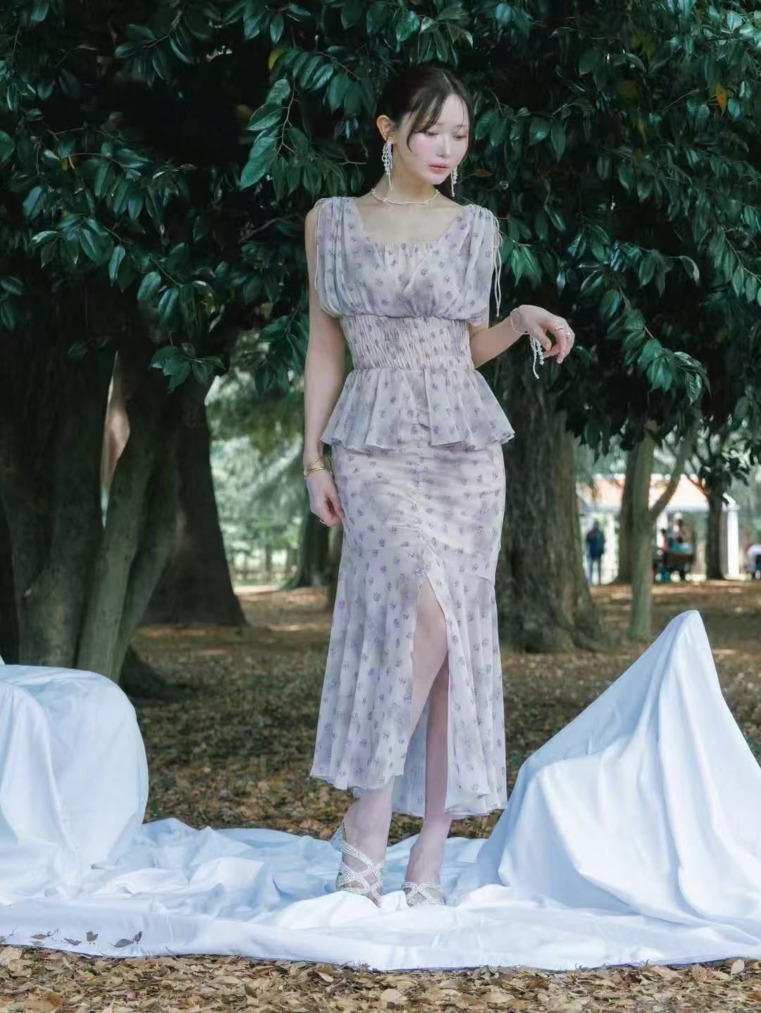 ワンピース crayme Flower Bed Dress Crayme,