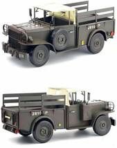 手作　レトロ鉄芸　51年式　ダッジM37　新品 レトロ鉄芸 米軍51年式 ダッジM37 ミリタリー車 模型 - メルカリ