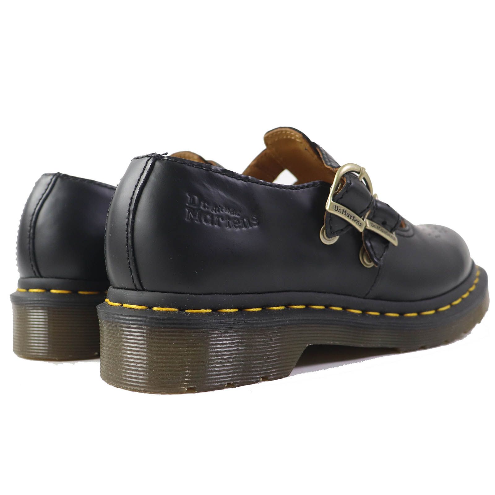 極美品△Dr.Martens ドクターマーチン 8065 メリージェーン ダブルストラップバックルベルト スムースレザー シューズ ブラック UK4  レディース 定価25,300円 - メルカリ