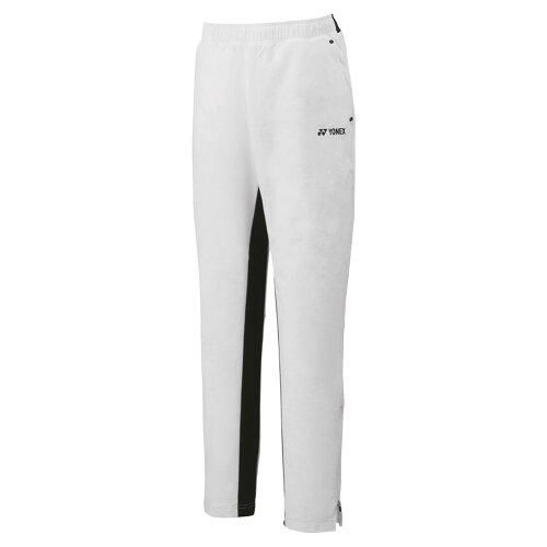 【新品・5営業日で発送】YONEX ヨネックス ウィメンズウォームアップパンツ (67075) 色 : ホワイト サイズ : O 