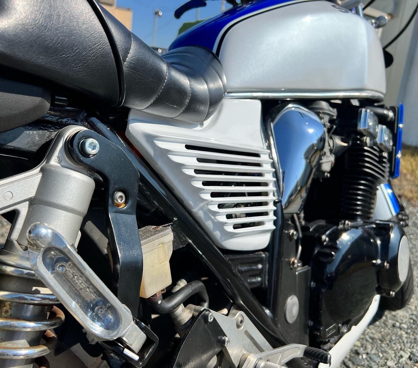 GSX400 インパルス gk7ca テールカウル サイドカバー