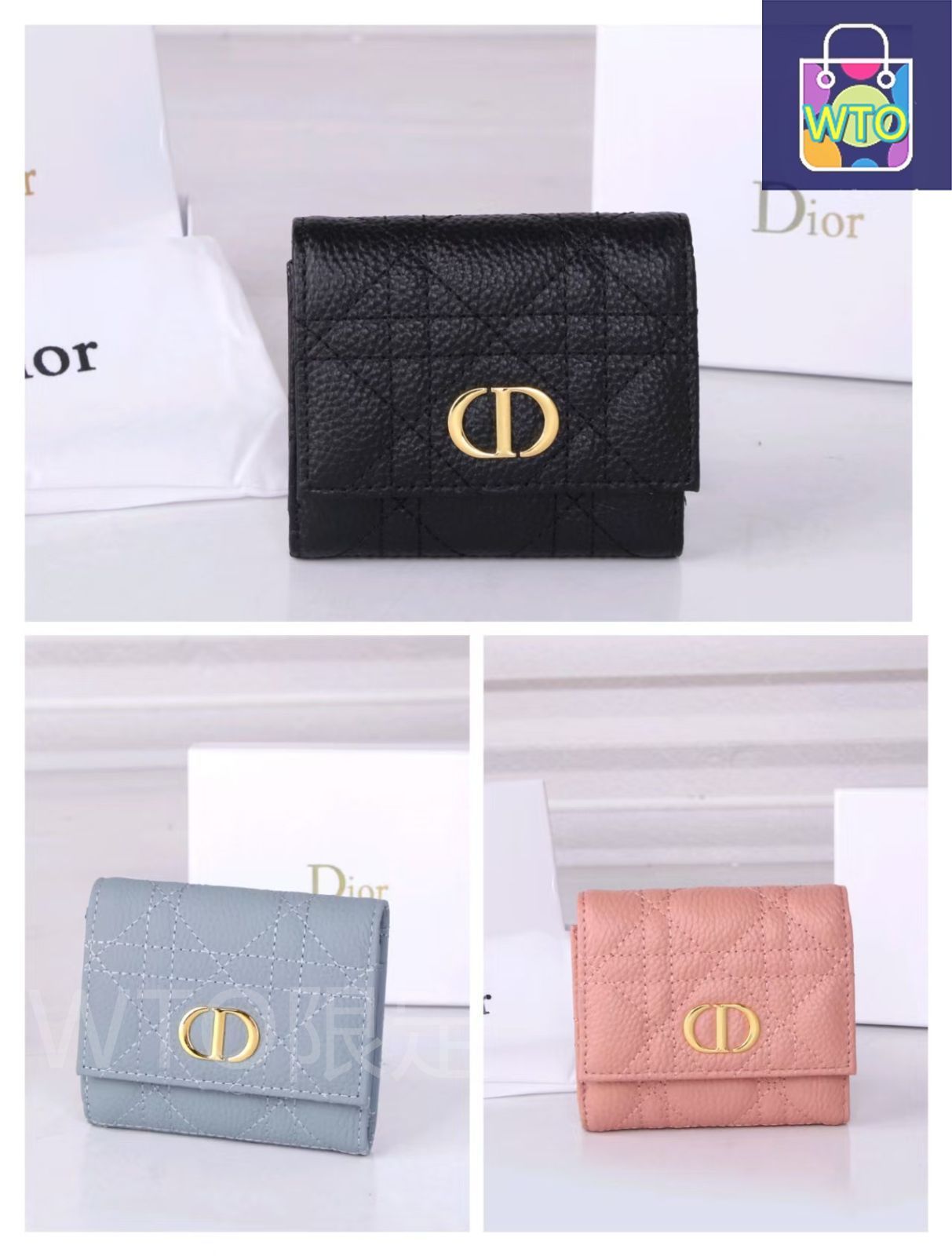 新品未使用 DIOR 財布[本日WTO|新品未使用品]-WT0輸入-VHN40