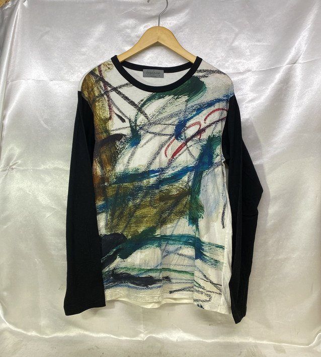 Yohji Yamamoto ヨウジヤマモト YUUKA ASAKURA INKJET PRINTED