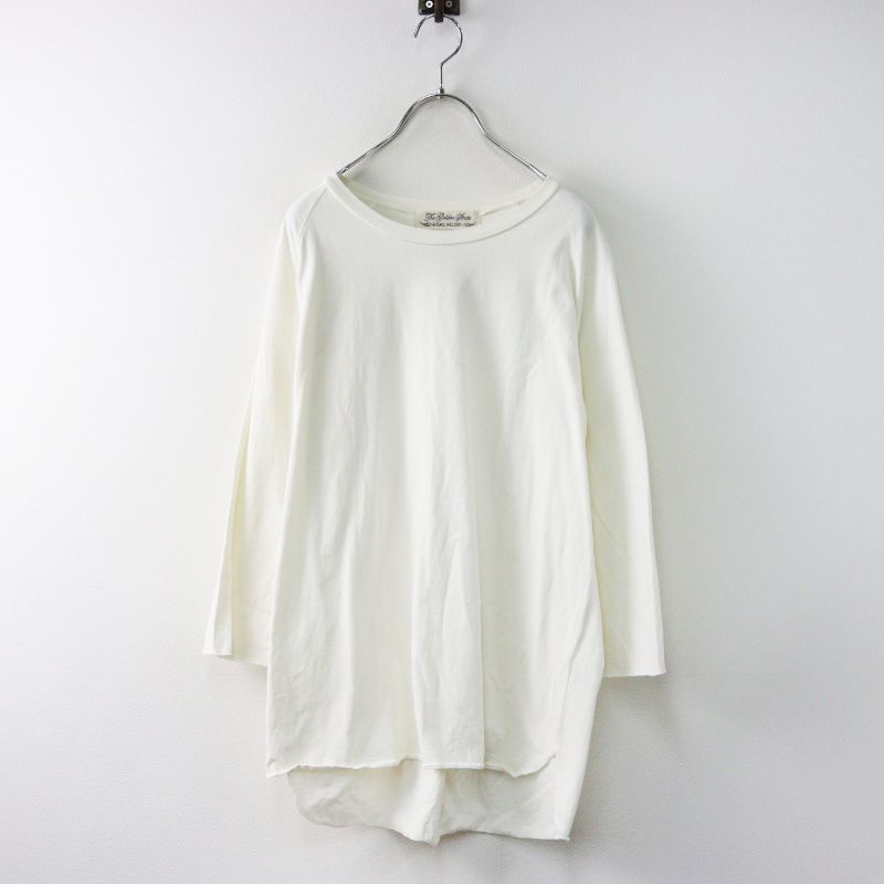 美品 2023SS アパルトモン L'Appartement レミレリーフ REMI RELIEF ラグランスリーブカットソー F/オフホワイト Tシャツ【2400014521894】 美品 2023SS アパルトモン L'Appartement レミレリーフ REMI