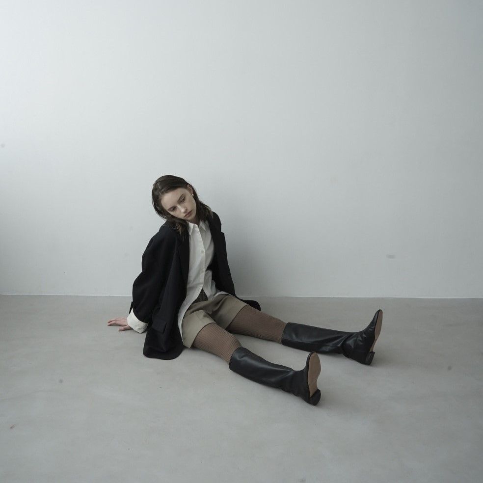 ☆2023AW/定価41,800円/ 新品タグ付未使用/クラネ /LOW HEEL LONG 