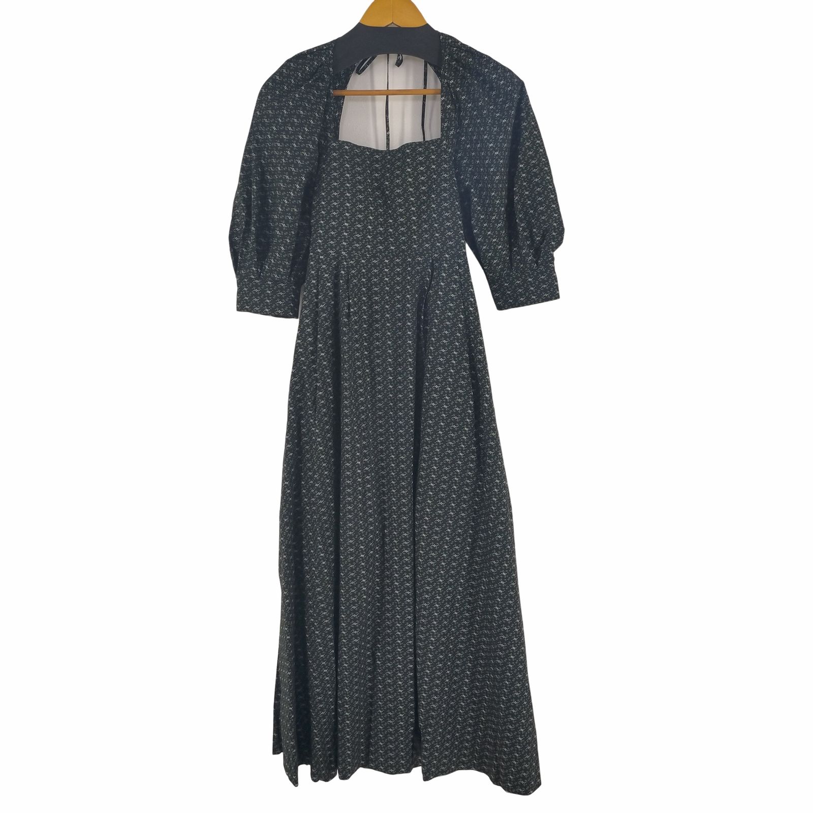 ワンピース rosarymoon Flower Print Balloon Dress ROSARY MOON Flower Print Balloon Dress