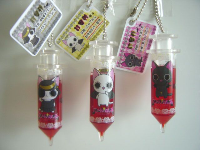 ♯Htm01Czにゃんぱいあ血いくれにゃマスコット全6種