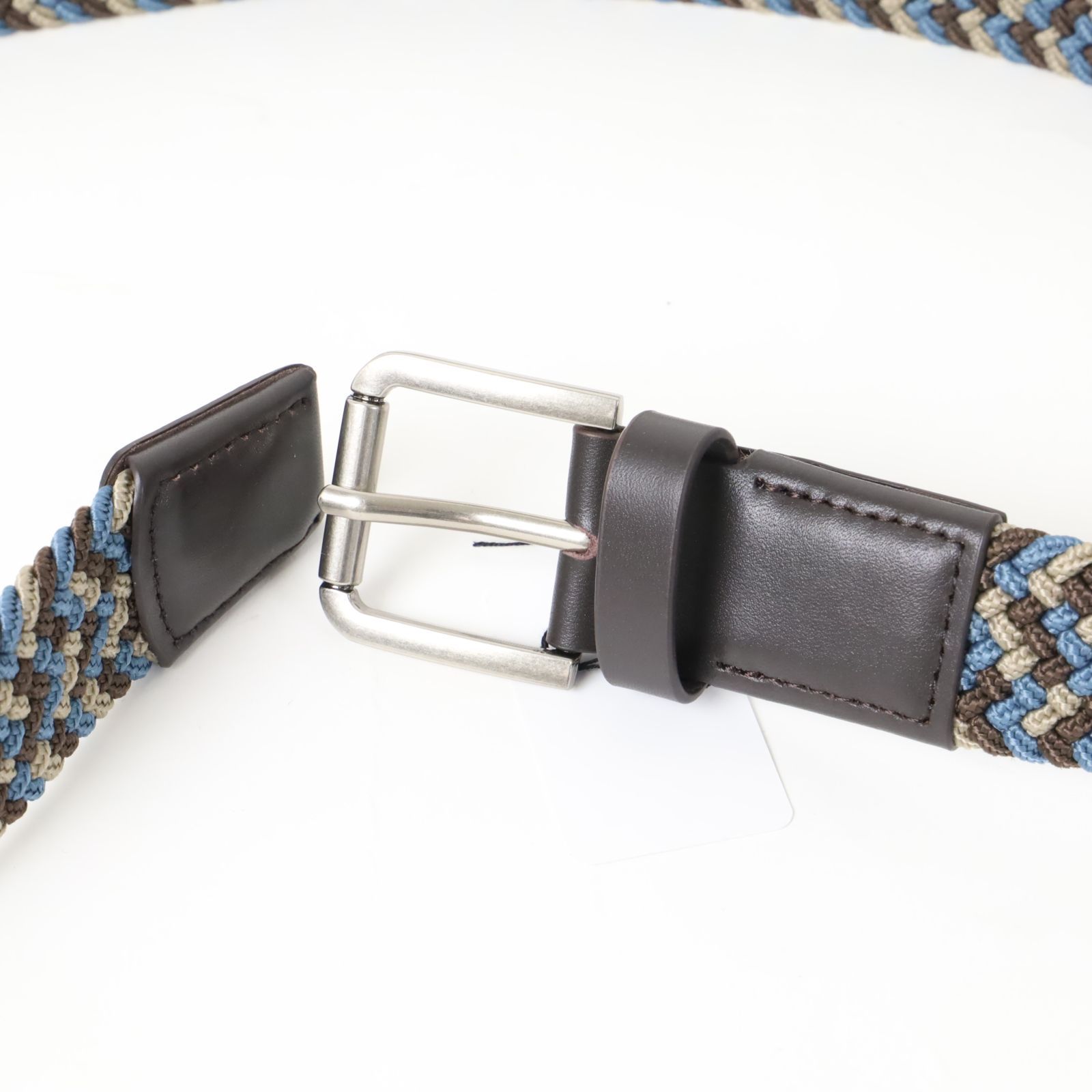 新品 PS Paul Smith コントラストチェック メッシュベルト メンズ