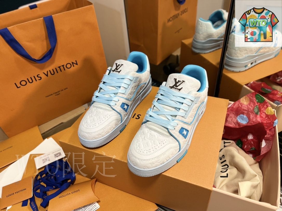 Louis Vuitton LV Trainer スニーカー カジュアルシューズ40