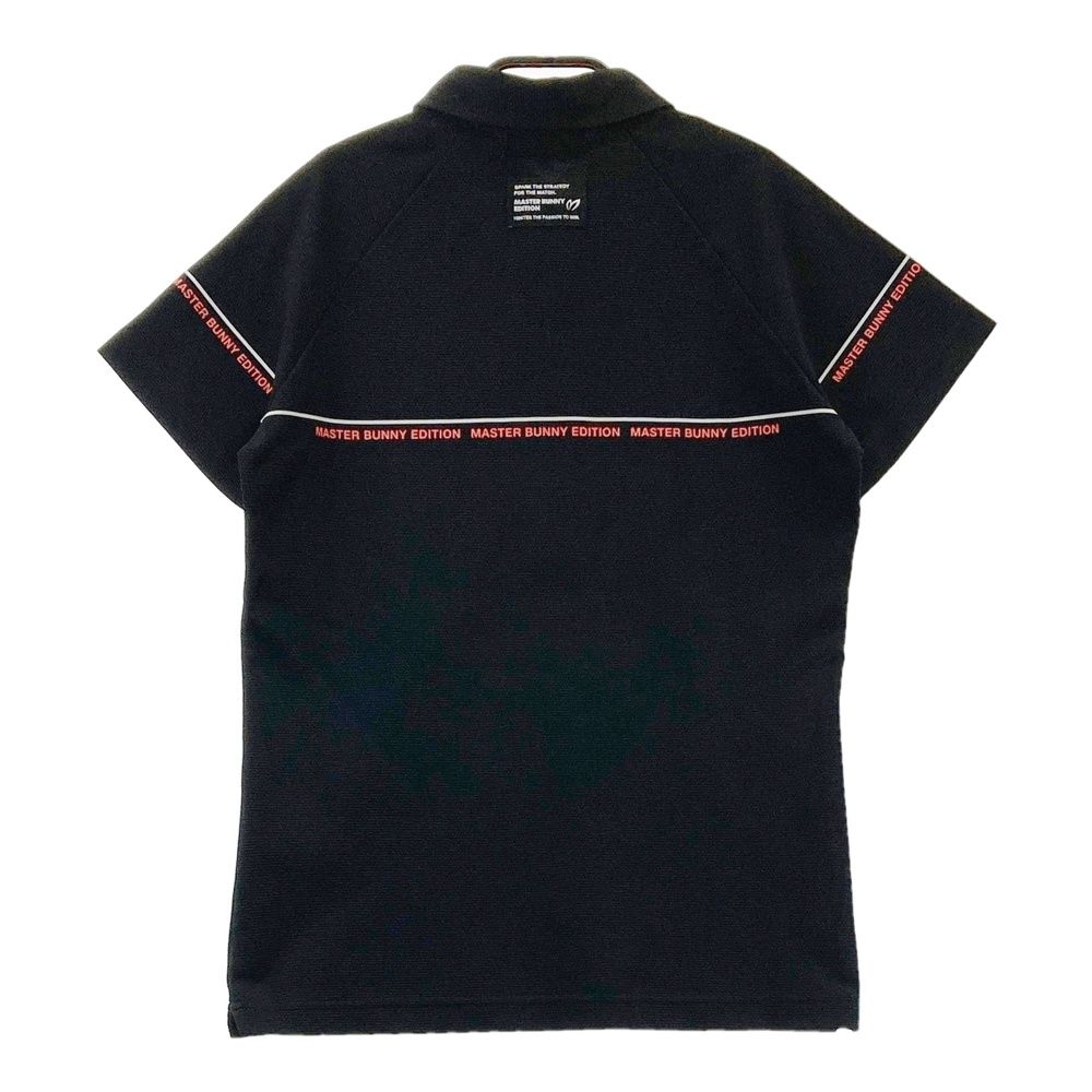 半袖ポロシャツ ブラック系