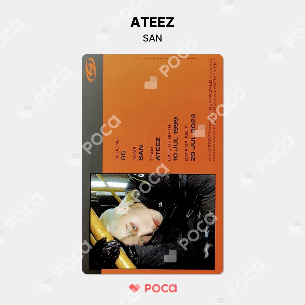 ATEEZ サン トレカ THE WORLD EP.1 : MOVEMENT Z VER. アルバム