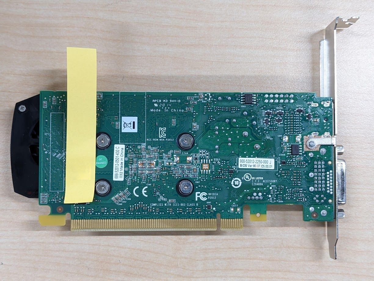 NVIDIA 3DCAD/CG用グラフィックボード Quadro K600 NVQK600-P - メルカリ