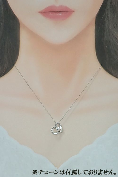 ミキモト アコヤ真珠 ペンダントトップ K18ホワイトゴールド MIKIMOTO