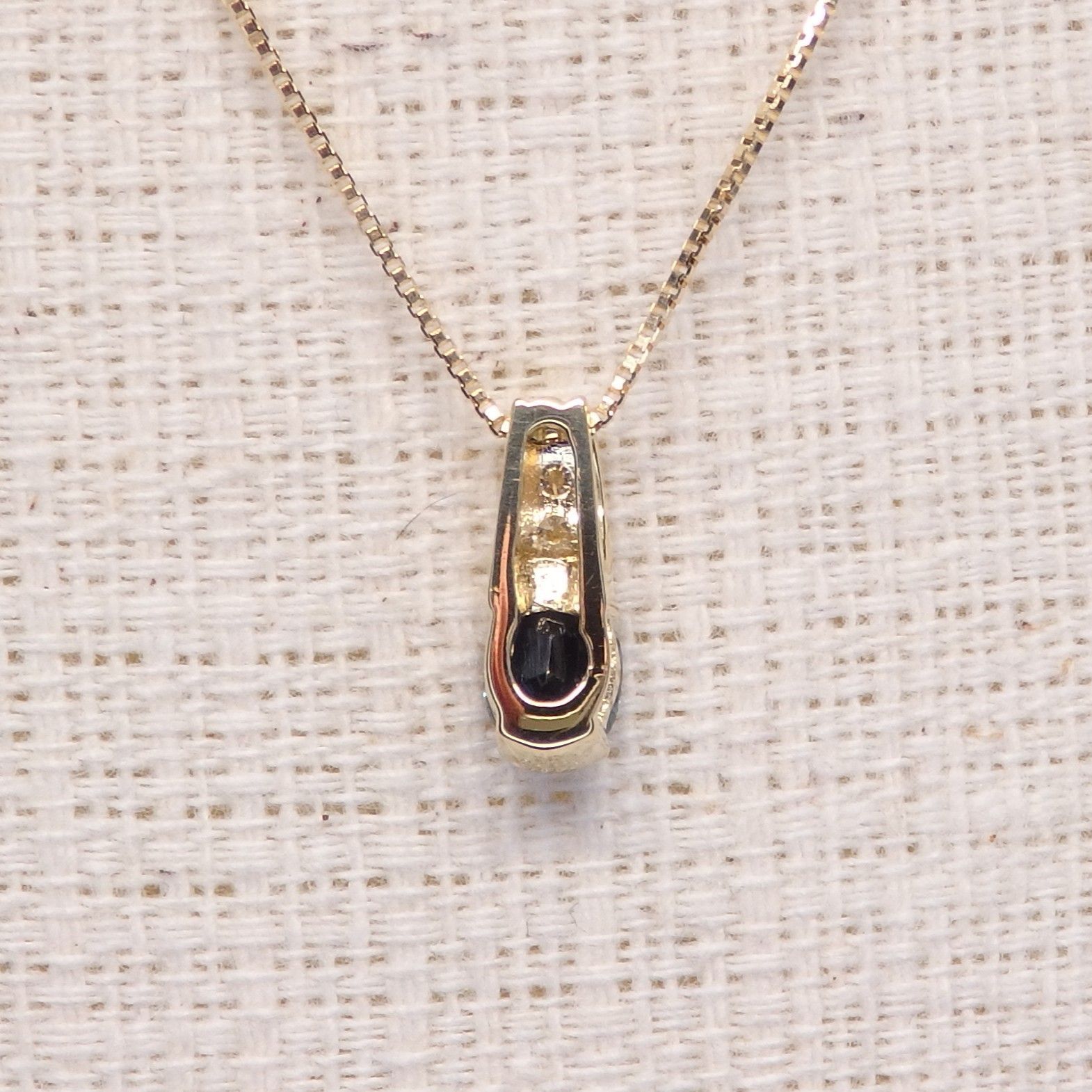 ブルーサファイア ペンダントトップ Z5967 0.448ct ゴールドK18