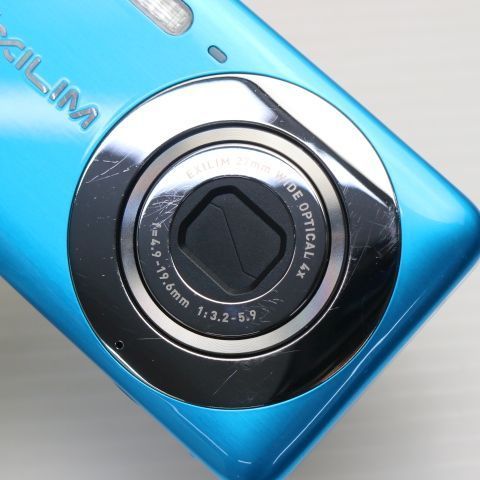 カシオ コンパクトデジタルカメラ デジカメ EXILIM EX-Z800 ブルー