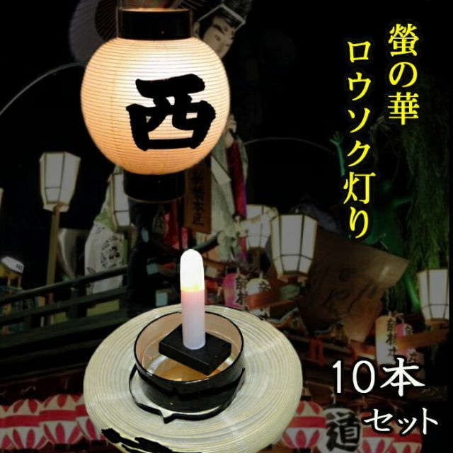 ロウソク灯り