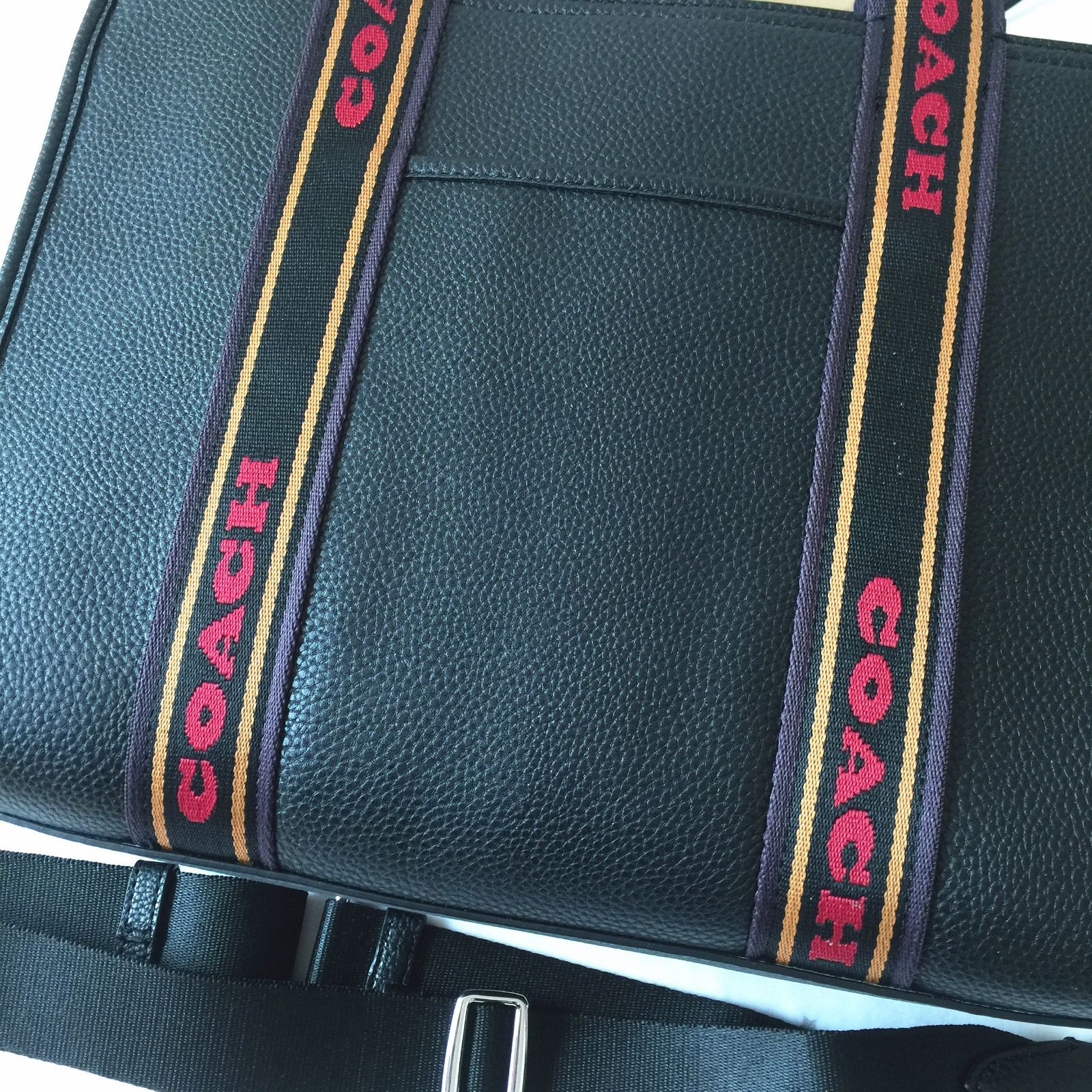 セール中】COACH コーチバッグ CM067 BLACK トートバッグ ショルダー