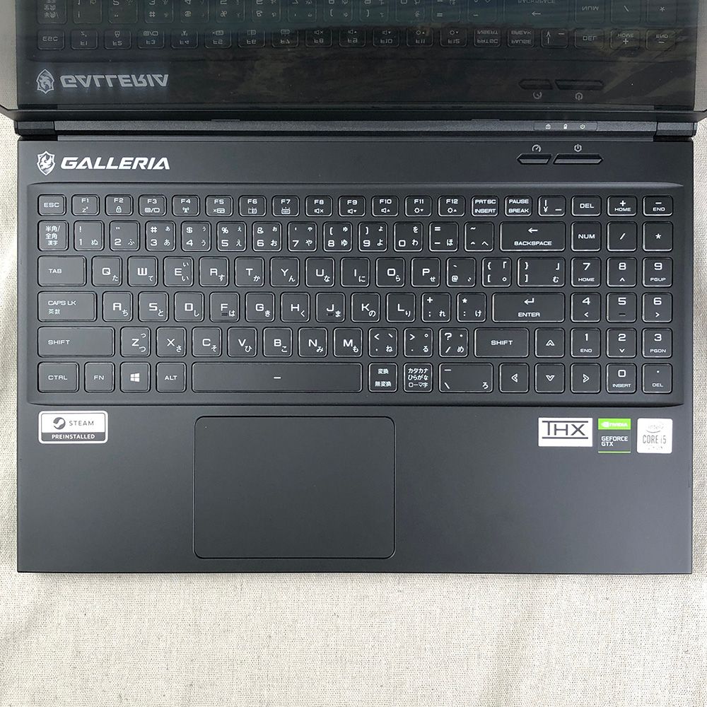 THIRDWAVE GROUP - ◆ジャンク品◆ゲーミングノートPC パソコン GALLERIA ガレリア GCL1650TGF【i5-10300H・GTX1650Ti・16GB・SSD512GB】★バッテリー異常/LT-JUNK-250257（035075） ◇ジャンク品◇ゲーミングノートPC パソコン GALLERIA ガレリア