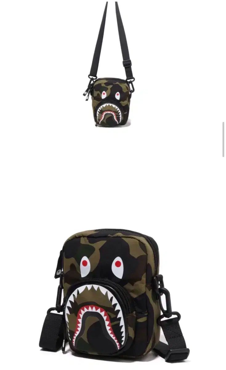 A BATHING APE® カモフラージュ サック ミニバック