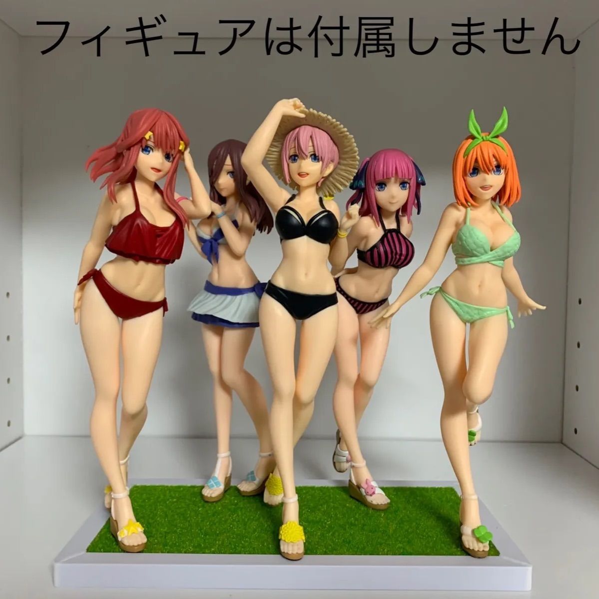 五等分の花嫁　フィギュアセット 水着　プライズ　20個セット ➀五等分の花嫁 プライズフィギュア用台座（PM水着） - メルカリ