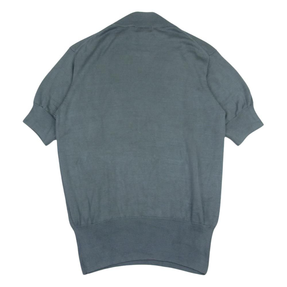 美品　RENCONTRANT シルク100% 半袖ニット Lサイズ レンコントラント Rencontrant ニット シルク 100％ 半袖 ニット