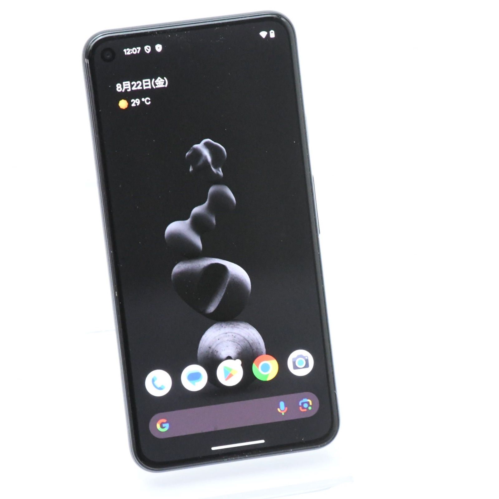 美品】SIMフリー Google Pixel5 128GB ジャストブラック - メルカリ